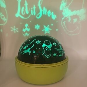 Dr. Seuss Grinch Holiday Rotating Wall Projector